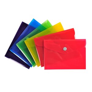 Pochette Pression Iderama En Polypropylène - Couleurs Assorties - Exacompta