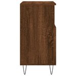 vidaXL Buffets 3 Pièces Chêne marron Bois d'ingénierie