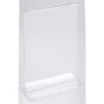 Porte-visuel Droit Vertical A6 - Cristal - X 30 - Exacompta