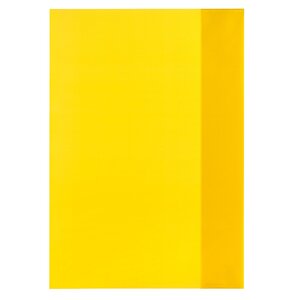 Protège-cahiers format A4 en PP jaune transparent HERLITZ