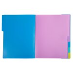 Trieur Polypropylène 3 Rabats Forever Young 8 Compartiments - A4 - Couleurs Assorties - X 8 - Exacompta