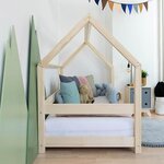 Lit cabane enfant TERY 120 x 200 Gris