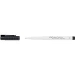 Feutre Pitt Artist Pen Calligraphie blanc FABER-CASTELL