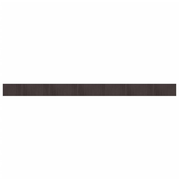 vidaXL Tapis rectangulaire marron foncé 70x1000 cm bambou