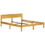 vidaXL Cadre de lit Bois de manguier massif 180 cm