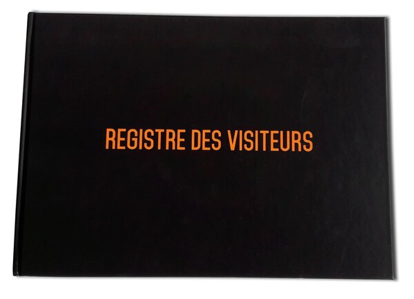Registre des entrées et sorties des visiteurs - Format A4 - Haut de gamme UTTSCHEID