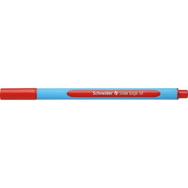 Stylo à bille Slider Edge Pte Moyenne rouge SCHNEIDER