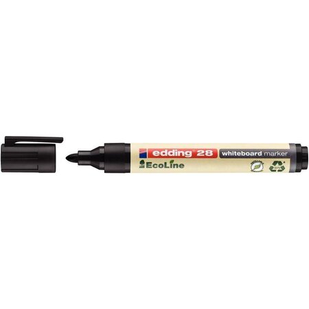 Marqueur EcoLine edding 28 noir