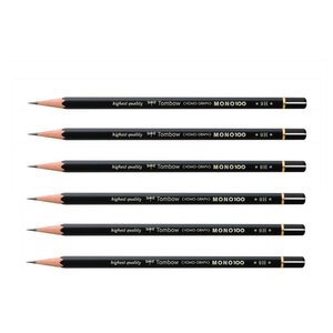 Crayon Graphite Haute Qualité MONO 100 9H TOMBOW