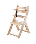 Chaise haute évolutive LUCA naturel