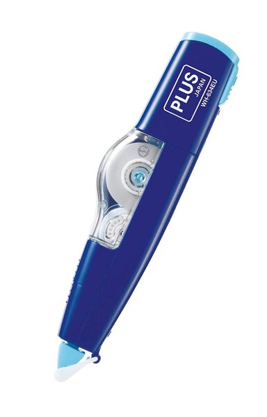 Roller de Correction Rechargeable 'MR' 4,2 mm x 6 m Bleu PLUS JAPAN