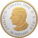 Pièce de monnaie en Argent 50 Dollars g 157.6 Millésime 2025 WATER DRAGON