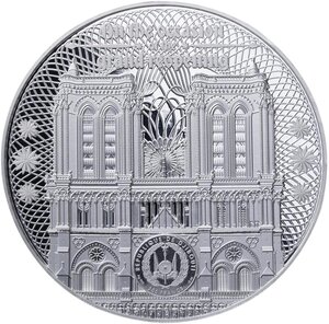 Pièce de monnaie en Argent 200 Francs g 93.3 (3 oz) Millésime 2024 NOTRE DAME