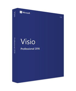 Microsoft Visio 2016 Professionnel - Clé licence à télécharger