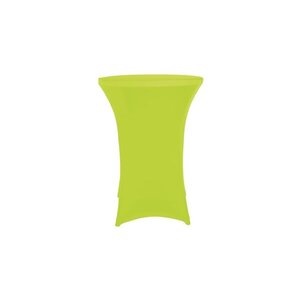 Perel nappe de table de cocktail vert citron