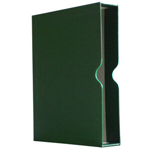 Etui de protection pour reliures Futura FS / MO / FO Yvert et Tellier. Couleur - Vert