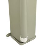 vidaXL Auvent latéral rétractable de patio 140x600 cm Rouge