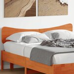 vidaXL Tête de lit cire marron 150 cm bois massif de pin