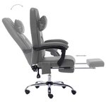 Chaise fauteuil siège de bureau informatique étude de massage anthracite similicuir anthracite 02_0024005
