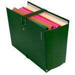 Chemise Dos Extensible Extensor® - 24x32cm - Vert - X 10 - Exacompta