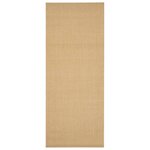 vidaXL Tapis Sisal naturel 100x250 cm