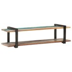 vidaXL Meuble TV 160x40x40 cm Bois de récupération massif