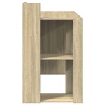 vidaXL Bureau chêne sonoma 103 5x56 5x94 cm bois d'ingénierie