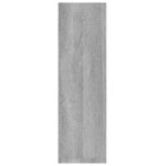 vidaXL Étagères murales 2Pièces Sonoma gris 50x15x50 cm Bois d’ingénierie