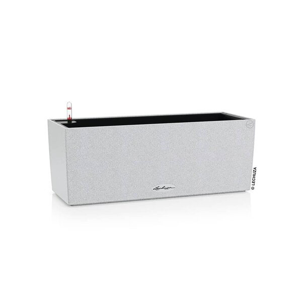 LECHUZA Jardinière BALCONERA Stone 50 ALL-IN-ONE Blanc quartz
