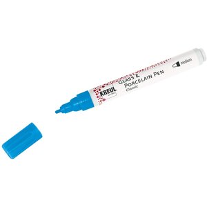 Glass & Porcelain Pen Classic, bleu clair KREUL