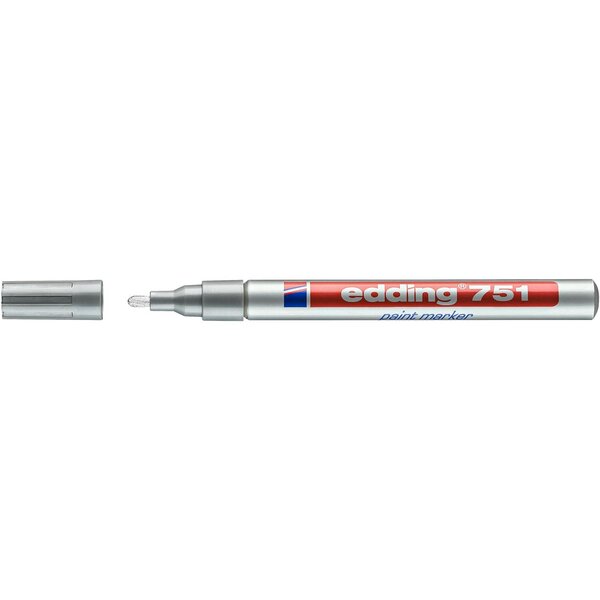 Marqueur Peinture 751 argent 1-2 mm EDDING