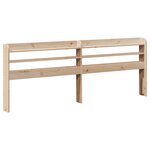 vidaXL Cadre de lit sans matelas 200x200 cm bois massif de pin