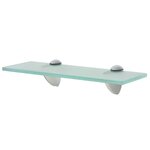 vidaXL Étagères murales 2 Pièces Verre 30x20 cm 8 mm
