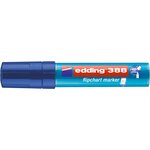 Marqueur pour chevalets 388 bleu 4-12 mm x 10 EDDING