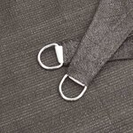 vidaXL Voile d'ombrage 160 g/m² Anthracite 2x4 5 m PEHD