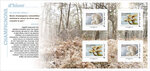 Collector 4 timbres - Champignons d'hiver - Lettre Verte