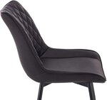 Chaises de cuisine 2 pièces synthétique anthracite 19_0000526