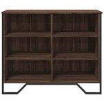 vidaXL Buffet chêne marron 91x35 5x74 5 cm bois d'ingénierie