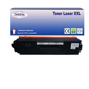 Toner compatible avec Brother TN325 TN326  pour Brother DCP-9055CDN, DCP-9270CDN, DCP-L8400CDN, L8450CDW Jaune - 3 500 pages - T3AZUR