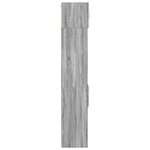 vidaXL Armoire de rangement mince sonoma gris 45x42 5x225 cm