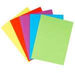 Pack de 25 Chemises Double poche ROCK'S 220g A4 Assorties x 10 EXACOMPTA