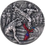 Pièce de monnaie en Argent 2000 Francs g 62.2 (2 oz) Millésime 2023 Rebel Time CAPOEIRA