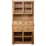 vidaXL Buffet haut 93x40 5x180 cm Pin Gamme Panama