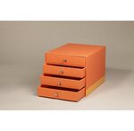 Trieur 4 tiroirs Tangerine RHODIA