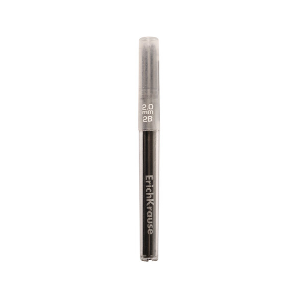 Erichkrause Lot de 5 Mines de Recharge pour Porte-mines - 2 0 mm - 2B - Couleur Noir