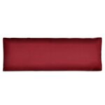 vidaXL Coussin rembourré de dossier Bordeaux 120 x 40 x 10 cm