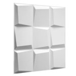 WallArt Panneaux muraux 3D Oberon 12 Pièces GA-WA21