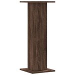 vidaXL Supports pour plantes 2 Pièces chêne marron bois d'ingénierie