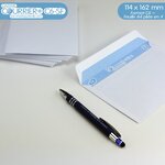 Lot de 500 Enveloppes blanches C6 - gamme Courrier+