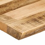 vidaXL Dessus de table bord vivant 70x40x2 5 cm bois de manguier brut